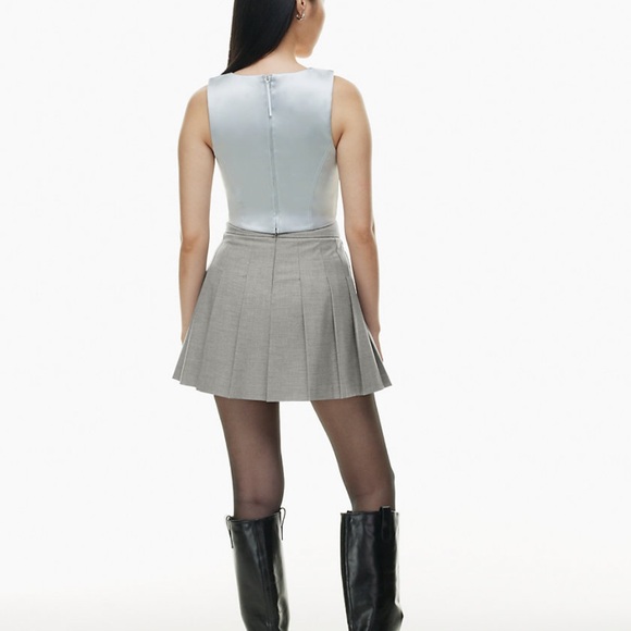 Aritzia Sunday Best satin bustier top - Picture 3 of 5